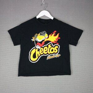 Cheetos Flaming Hot Cropped Tee Womens Small